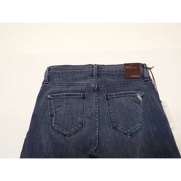 James Jeans MOTO Motorcycle Legging Skinny Distressed Size 27 - Picture 14 of 15